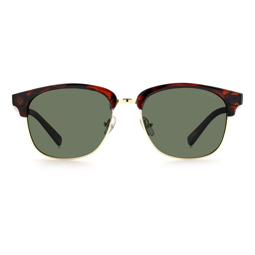 Polaroid Braune Sonnenbrille aus Metall