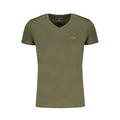 Aeronautica Militare Herren-T-Shirt aus Verde-Baumwolle