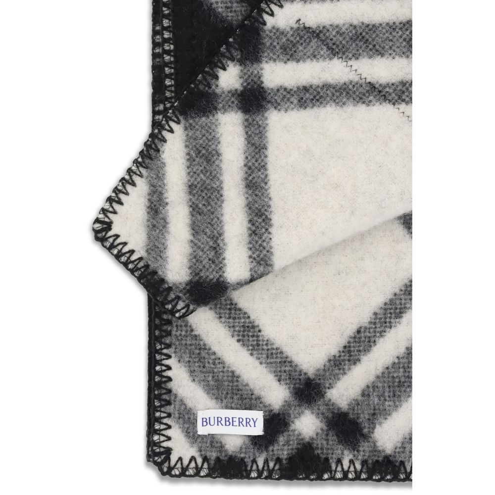 Burberry Schwarzer Wollschal