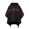 Gucci Schwarzer Trenchcoat aus Polyester