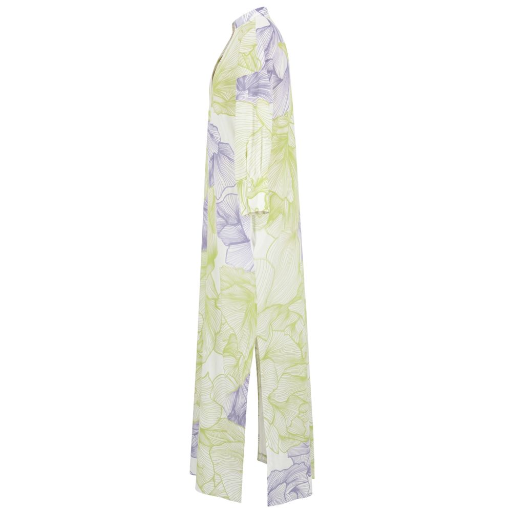 Malo Grünes Baumwollkleid für Damen