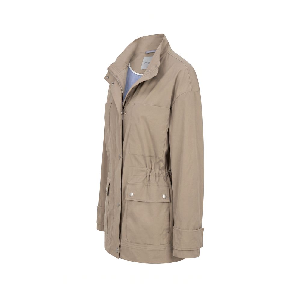Malo Braune Baumwolljacke für Damen