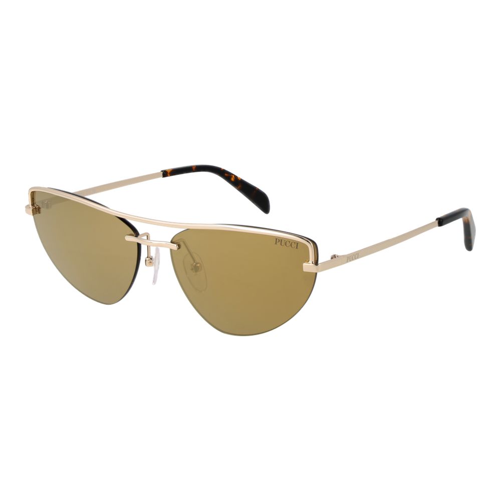 Emilio Pucci Sonnenbrille aus Goldmetall