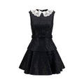 Self-Portrait Schwarzes Freizeitkleid aus Polyester
