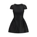 Self-Portrait Schwarzes Freizeitkleid aus Polyester