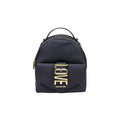 Love Moschino Schwarzer Rucksack aus Polyethylen