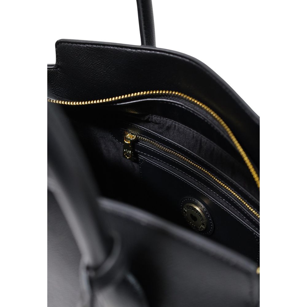 Love Moschino Schwarze Handtasche aus Polyethylen