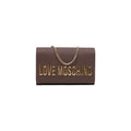 Love Moschino Braune Handtasche aus Polyethylen