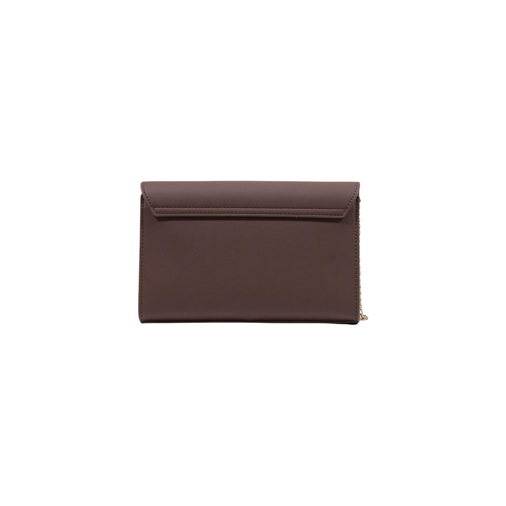 Love Moschino Braune Handtasche aus Polyethylen