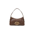 Love Moschino Braune Handtasche aus Polyethylen