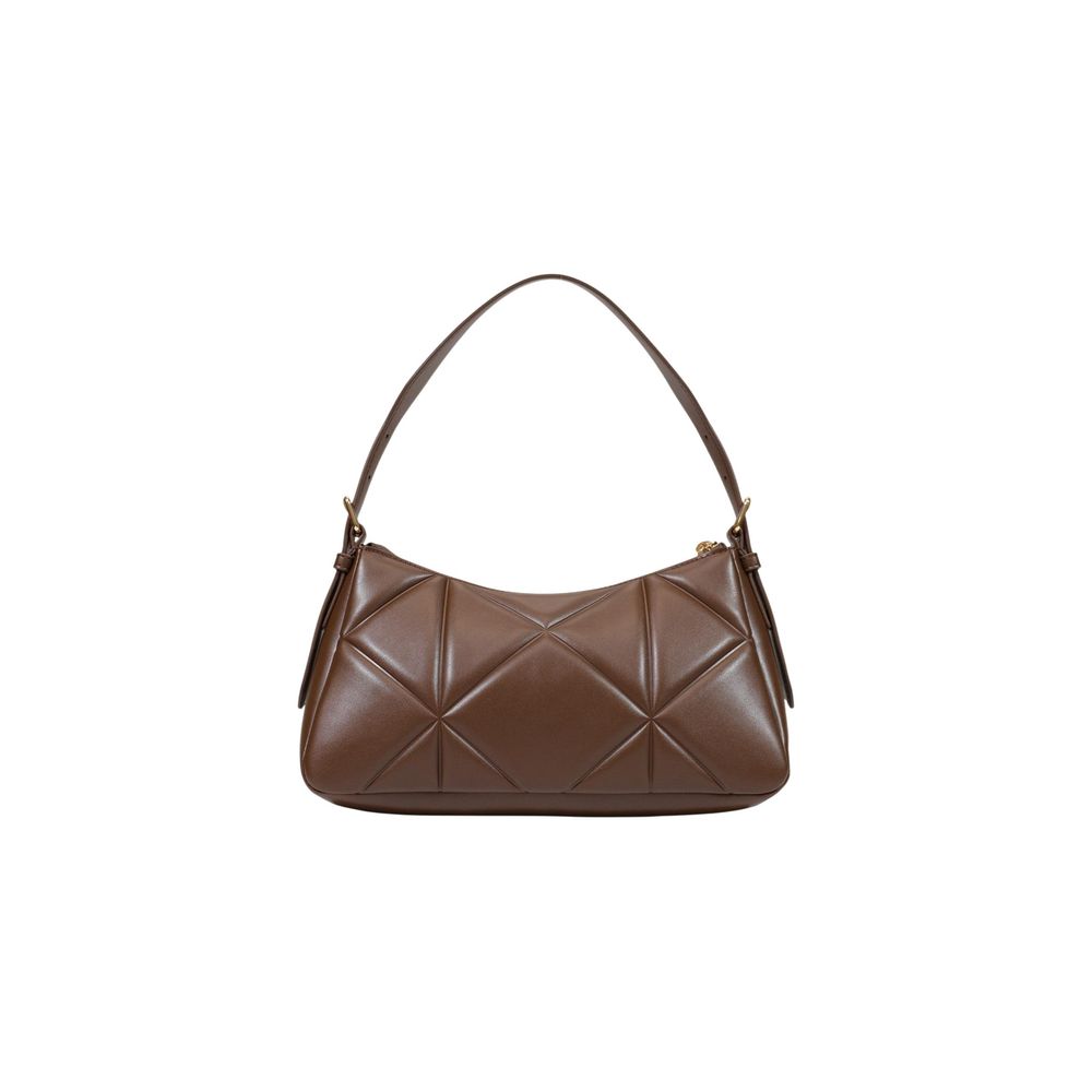 Love Moschino Braune Handtasche aus Polyethylen