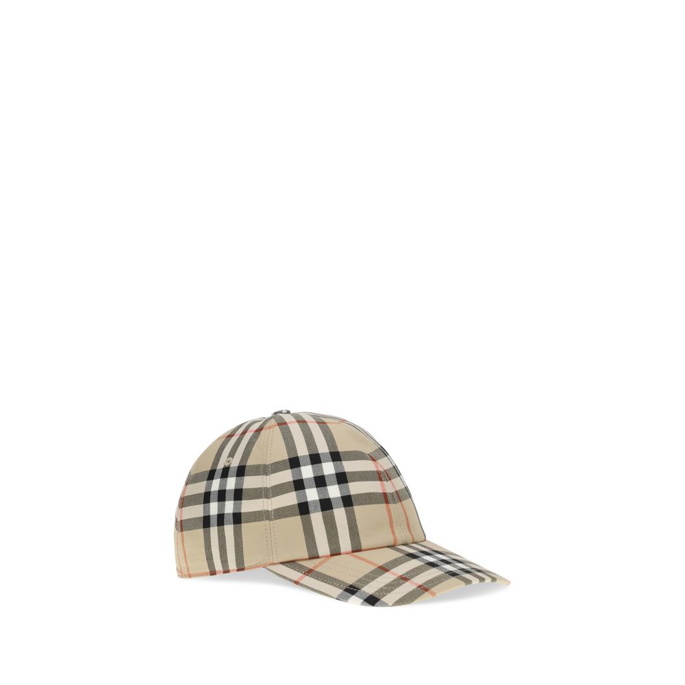 Burberry Beige Baumwollkappe (Baseball Cap)