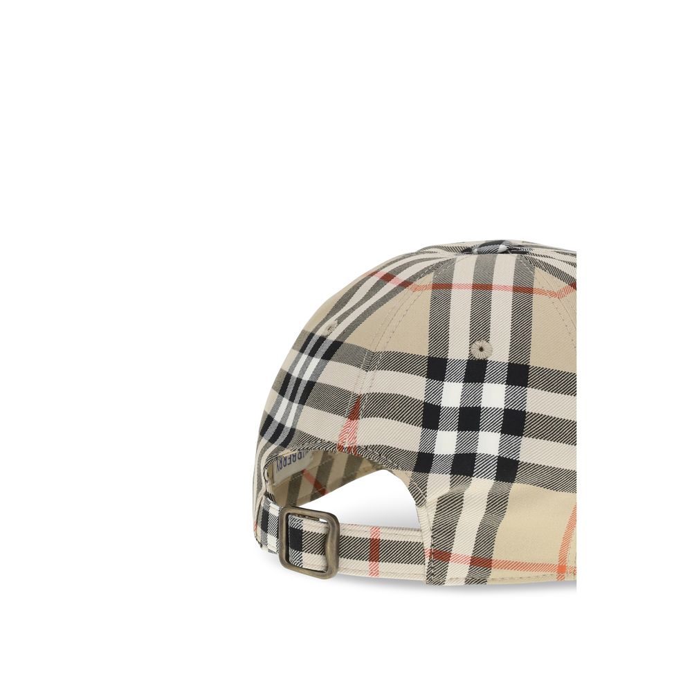 Burberry Beige Baumwollkappe (Baseball Cap)