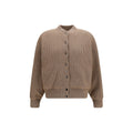 Brunello Cucinelli Beige Kaschmir Bomberjacke