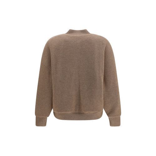 Brunello Cucinelli Beige Kaschmir Bomberjacke
