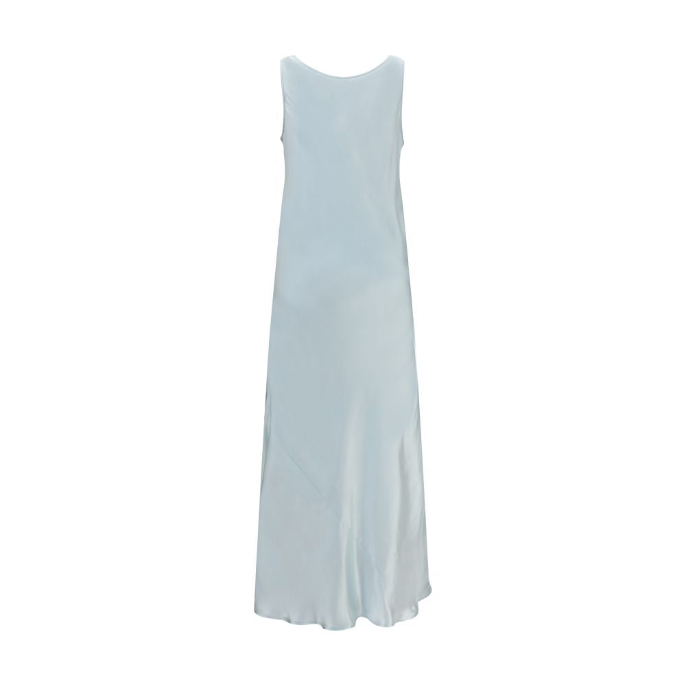 Miu Miu Blaues Viskose-Freizeitkleid