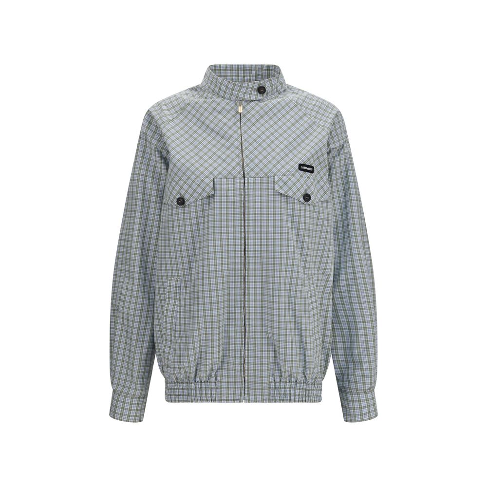 Miu Miu Mehrfarbige Jacke aus Polyamid