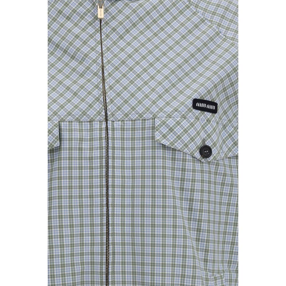 Miu Miu Mehrfarbige Jacke aus Polyamid