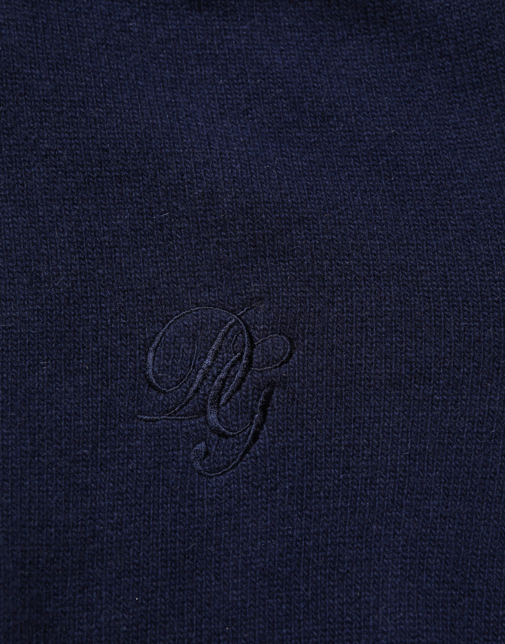 Dolce & Gabbana Blauer Wollstrick-Rollkragenpullover