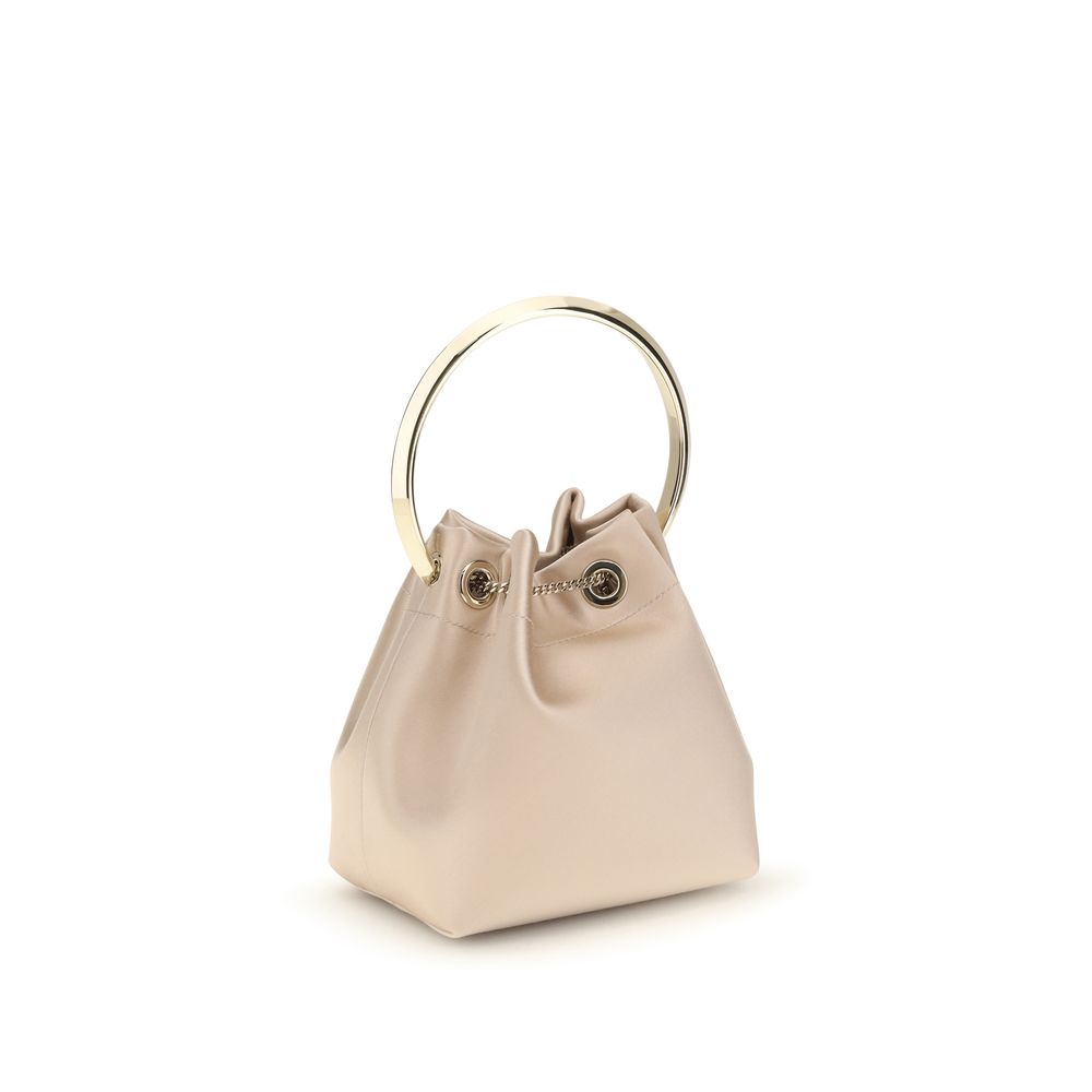 Jimmy Choo Mehrfarbige Seidenhandtasche