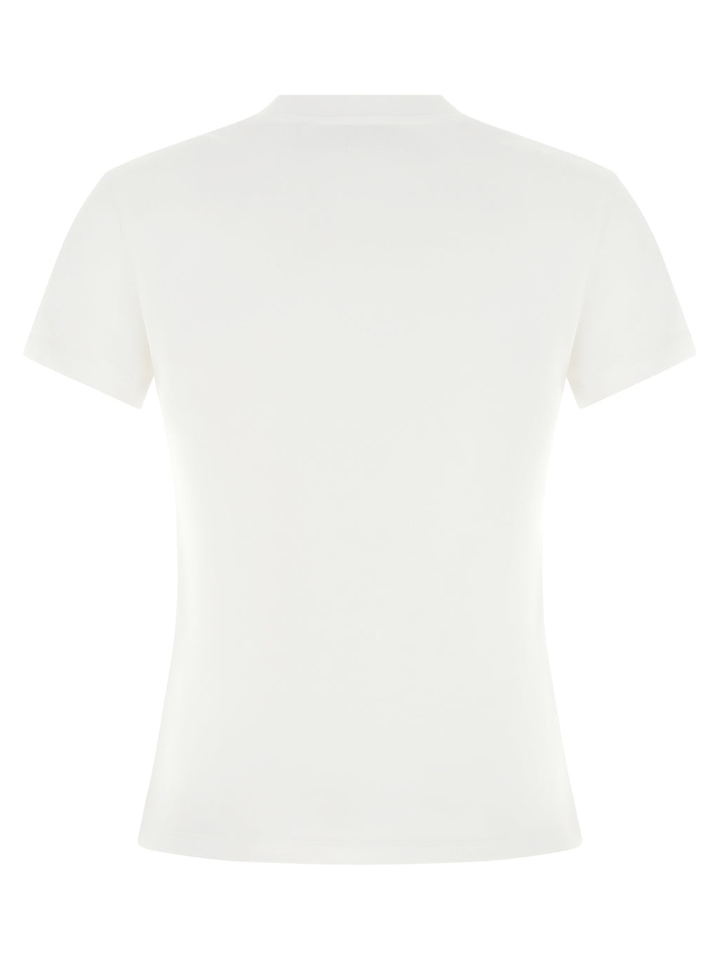 Off-White Weißes Baumwoll-T-Shirt