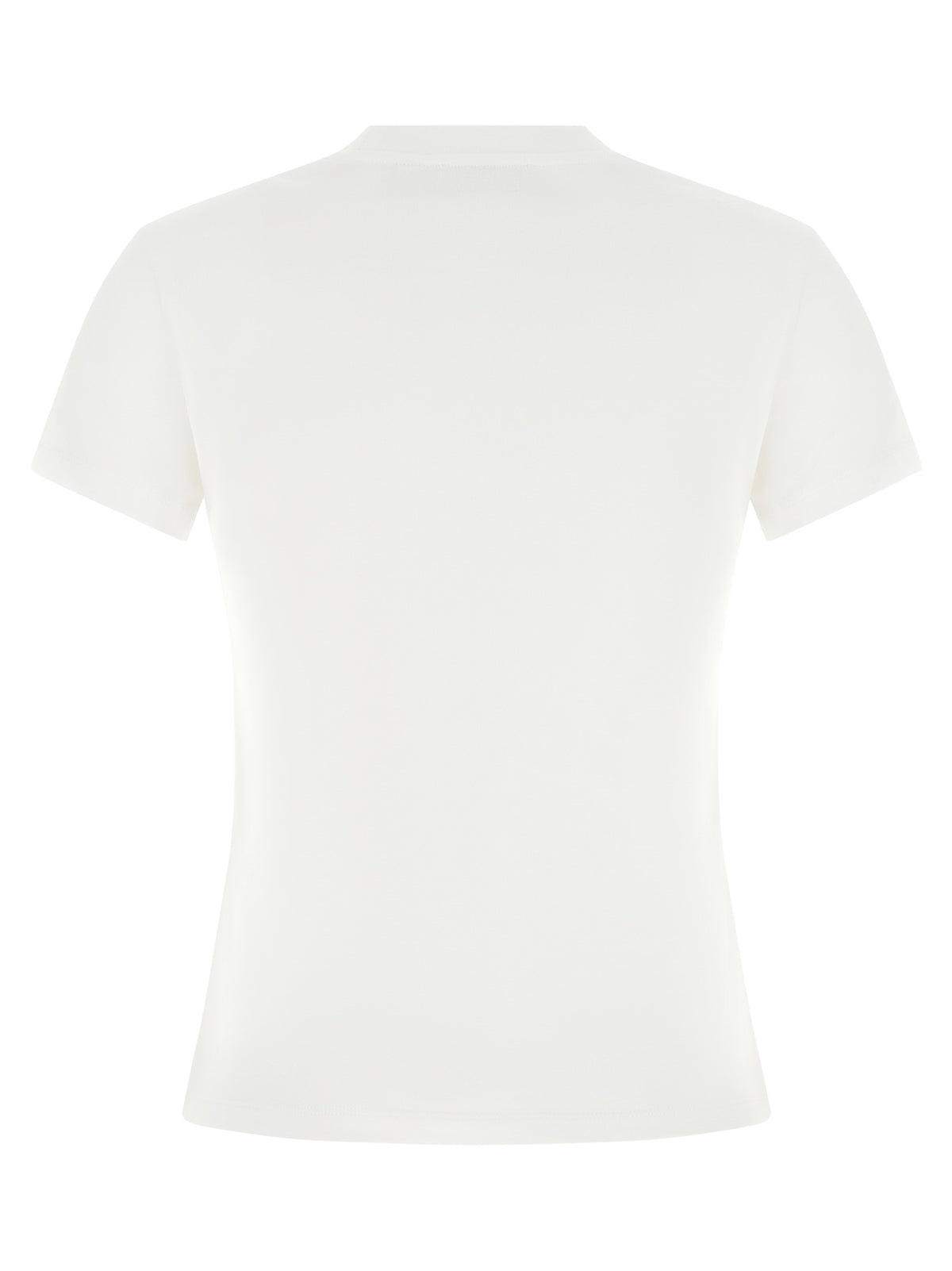 Off-White Weißes Baumwoll-T-Shirt