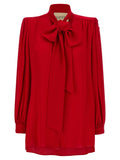 Valentino Garavani Mehrfarbige Seidenbluse