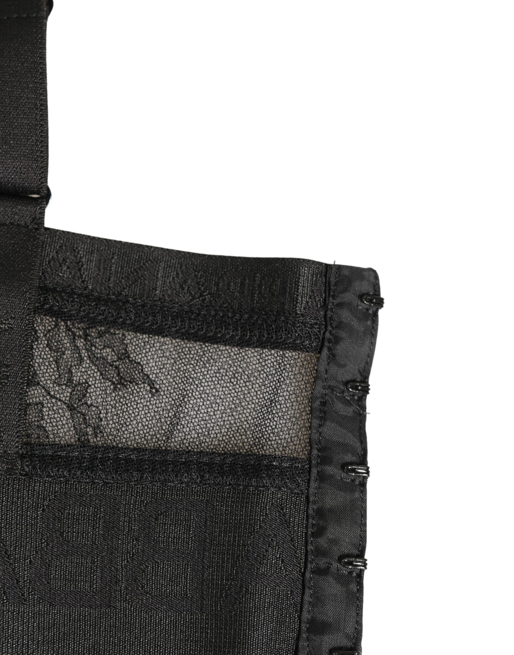 Dolce & Gabbana Schwarzer BH mit Logo-Monogramm und Soft-Cup-Bügeln