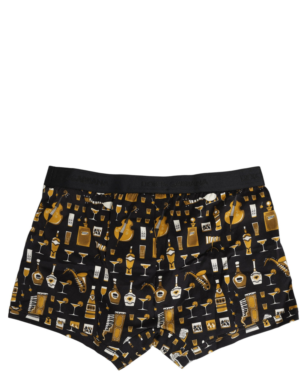 Dolce & Gabbana Black Gold Cocktail Boxer Unterwäsche