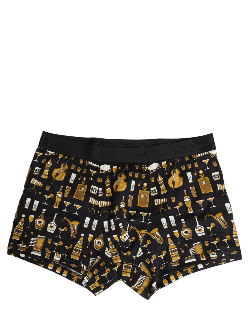 Dolce & Gabbana Black Gold Cocktail Boxer Unterwäsche