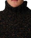 Dolce & Gabbana Brauner Wollstrick-Rollkragenpullover