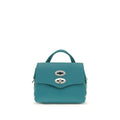 Zanellato Bicolor Calf Leather Bos Taurus Schultertasche