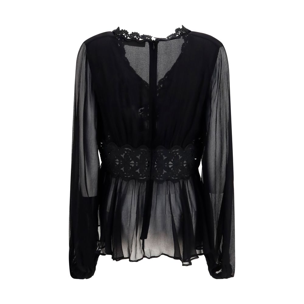 Zimmermann Schwarze Viskosebluse