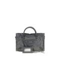 Balenciaga Graue Lammleder Schultertasche Ovis Aries Aries