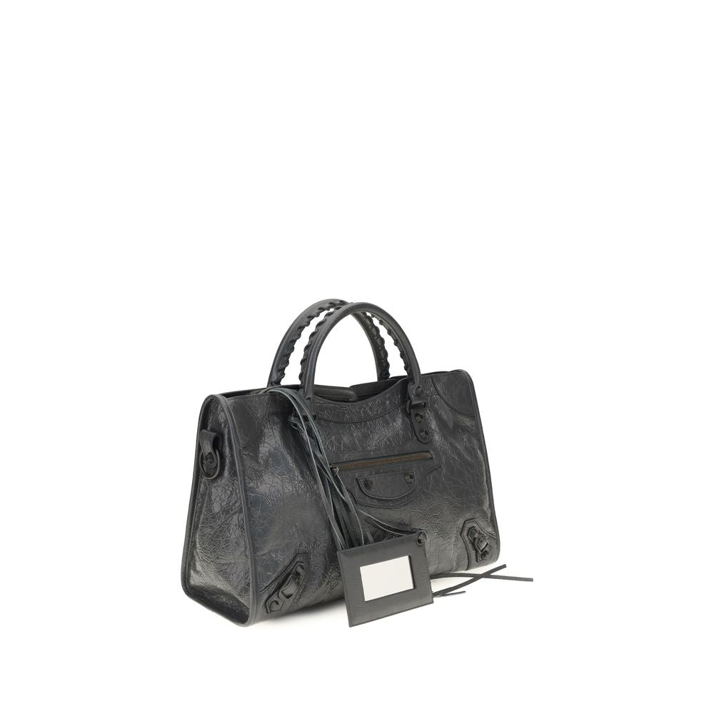 Balenciaga Graue Lammleder Schultertasche Ovis Aries Aries