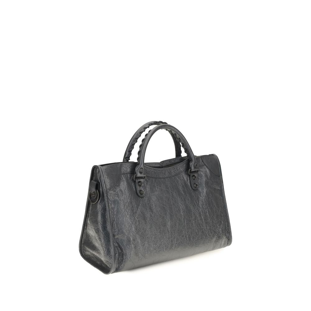 Balenciaga Graue Lammleder Schultertasche Ovis Aries Aries