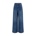 Self-Portrait Blaue Lyocell Jeans Denim
