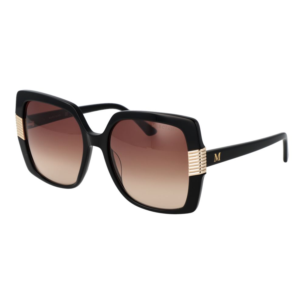 Marciano by Guess Schwarze Sonnenbrille aus Acetat