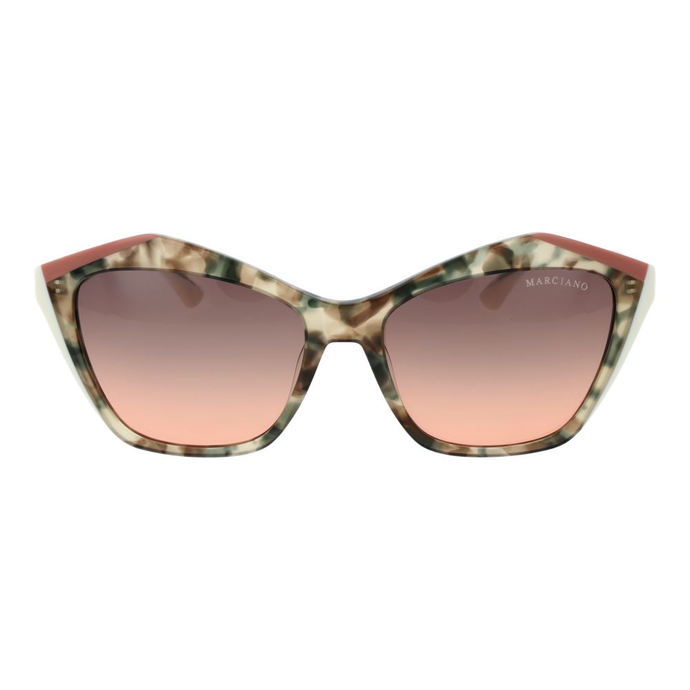 Marciano by Guess Sonnenbrille aus Armeegrünem Acetat