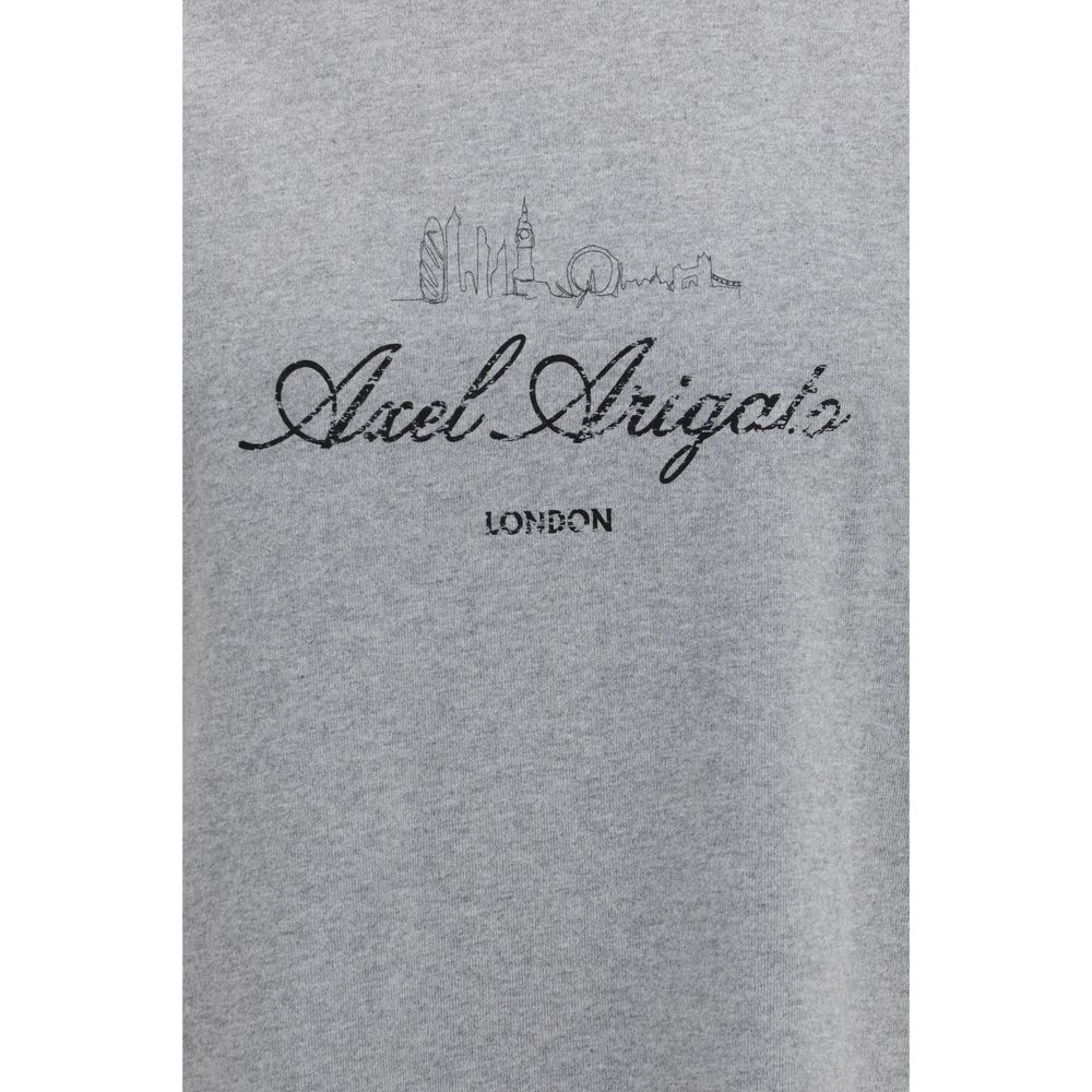 Axel Arigato Graues Baumwoll-T-Shirt