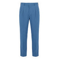 Malo Blaue Baumwollhose für Herren