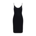Saint Laurent Schwarzes Viskose-Freizeitkleid