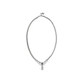 Alexander McQueen Halskette aus Silbermessing