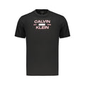 Calvin Klein Schwarzes Baumwoll-T-Shirt für Herren