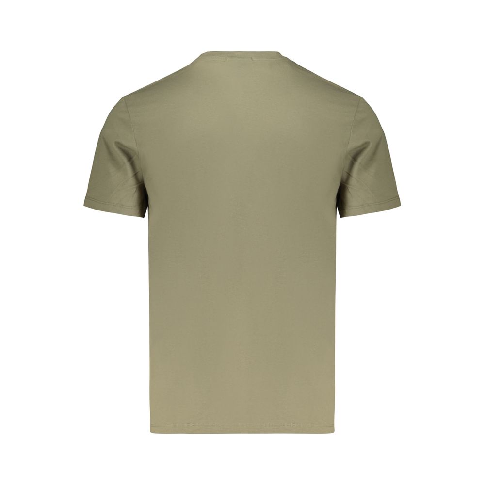 Calvin Klein Grünes Baumwoll-T-Shirt für Herren