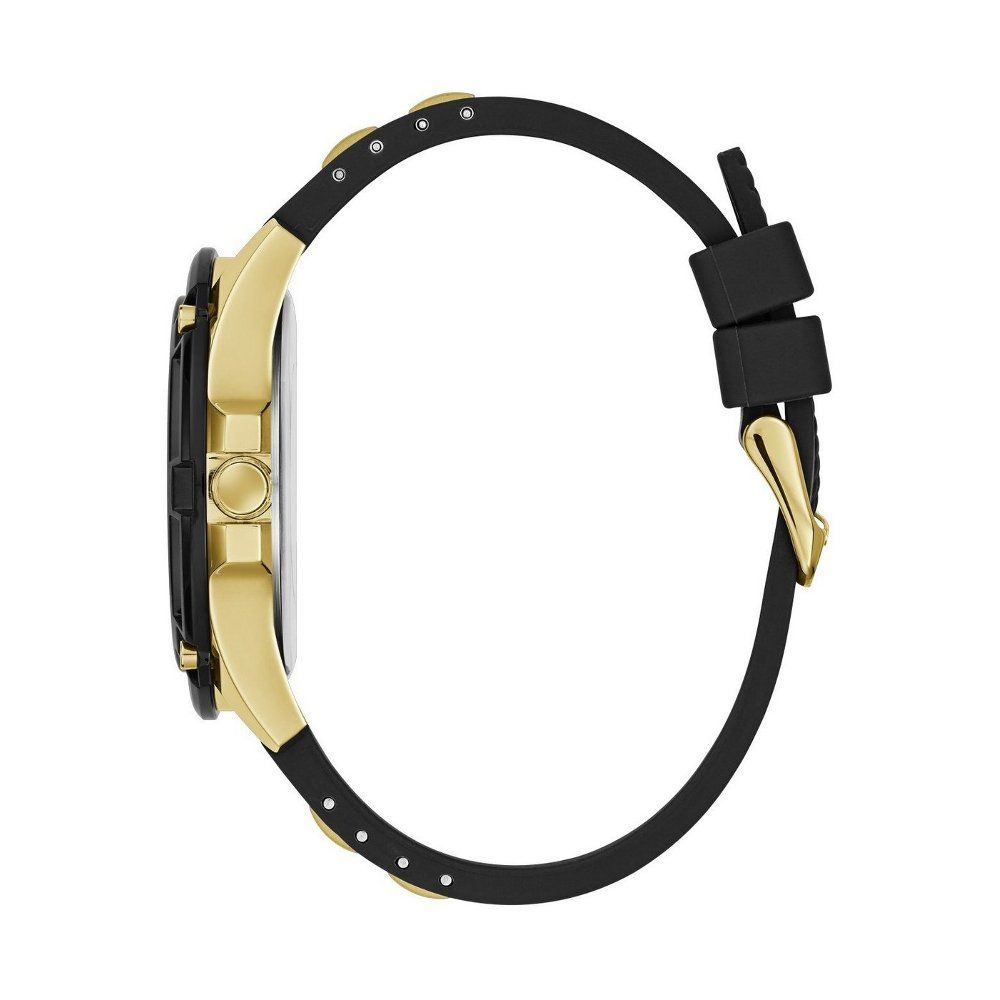 Guess Schwarze synthetische Kleid-Uhr