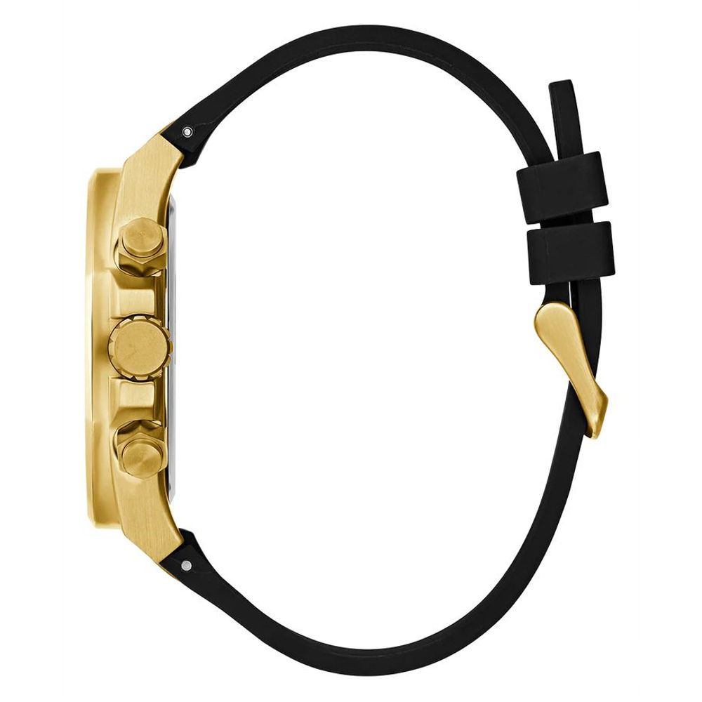 Guess Schwarze synthetische Kleid-Uhr