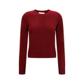 Lisa Yang Kaschmirpullover in Bordeaux