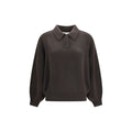 Lisa Yang Brauner Kaschmirpullover