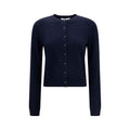 Lisa Yang Blauer Kaschmir-Cardigan